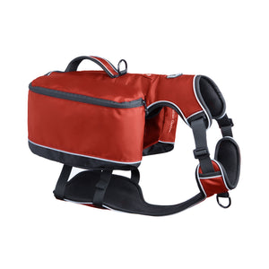 Traverse Dog Backpack - Ruby Red